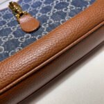 Gucci Jackie 1961 Small Bag Blue and Brown 28 cm ‎636706 2KQGG 8375 - Image 7