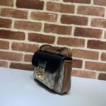Gucci Padlock ‎Bag 21cm Black Brown 658487 2ZGAG 9785 - Image 4