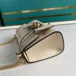 Gucci Padlock ‎Bee Star Bag 20cm White 432182 DJ2LG 8711 - Image 4
