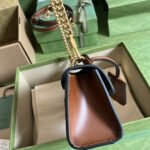 Gucci Padlock ‎Bag 22cm Black Brown 735103 KLQJG 9785 - Image 5