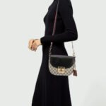 Gucci Padlock Bag 25cm Black Brown 453189 - Image 9
