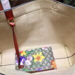 Gucci Ophidia GG Flora Medium Tote In Red 44cm - Image 5