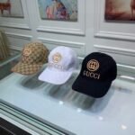 Gucci GG Monogram Canvas Baseball Cap Black - Image 7