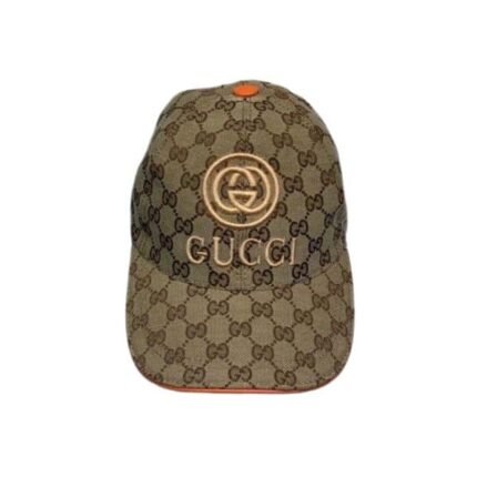 Gucci Gg Canvas Baseball Cap Brown