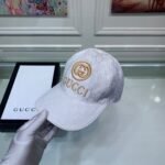 Gucci Gg Canvas Baseball Cap White - Image 3