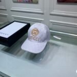 Gucci Gg Canvas Baseball Cap White - Image 9