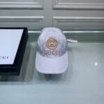 Gucci Gg Canvas Baseball Cap White - Image 7