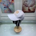 Gucci Gg Canvas Baseball Cap White - Image 4