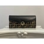 Fendi Continental Wallet Black 19cm - Image 2