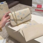 Louis Vuitton Félicie Pochette Bag Candy Blue 21Cm M83025 - Image 5