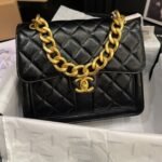 Chanel 23S Retro Backpack With Gold Hardware Black 22Cm - Image 3