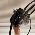 Prada Medium Leather Handbag Black 32Cm 1Ba426 2Cyr F0002 V Moo - Image 5