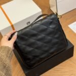 Chanel 24P Large Hobo Bag Glossy Leather Black 25Cm AS4668 B15543 94305 - Image 6