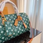 Louis Vuitton Speedy P9 Bandoulière Vert 40cm M46991 - Image 2