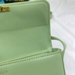 Celine Triomphe Shoulder Bag In Green 20cm 194143BF4 31LA - Image 3