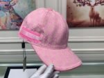 Gucci Gg Logo With Band Baseball Cap Pink - Image 2