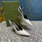 Gucci Women’S Platform Pump White - Image 6
