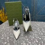 Gucci Women’S Platform Pump White - Image 5