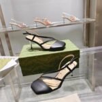 Gucci Black Mid Heel - Image 4