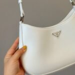 Prada Cleo Brushed Leather White 27Cm - Image 2