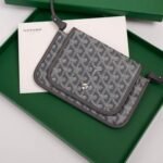 Goyard Plumet Pocket Wallet Grey 22Cm - Image 3