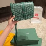 Goyard Belvedere PM Bag Green 19CM - Image 3