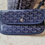 Goyard Saint Louis PM Bag Navy Blue 45Cm - Image 4