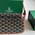 Goyard Plumet Pocket Wallet Black And Tan 22Cm - Image 4