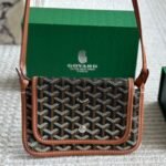 Goyard Plumet Pocket Wallet Black And Tan 22Cm - Image 5