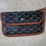 Goyard Saint Louis PM Bag Black And Tan 45Cm - Image 7