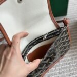 Goyard Plumet Pocket Wallet Black And Tan 22Cm - Image 6