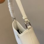 Prada Cleo Brushed Leather White 27Cm - Image 6