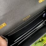 Prada Sidonie Saffiano Black 24cm - Image 7