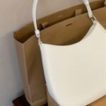 Prada Cleo Brushed Leather White 27Cm - Image 8