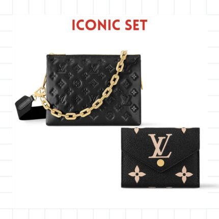 Iconic Set: Louis Vuitton Coussin Pm And Victorine Wallet