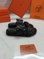 Hermes Extra Sandal Black H222302Z 02350 - Image 7