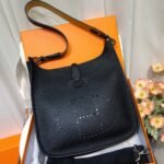 Hermes Evelyne 29 Clemence Black 25cm - Image 4