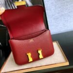 Hermès Constance Epsom Rouge Grenat 19cm - Image 6