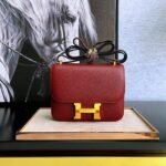 Hermès Constance Epsom Rouge Grenat 19cm - Image 2