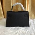 Hermes Kelly Mini Epsom Handbag Black 22cm - Image 3