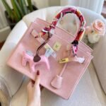 Hermes Birkin 30 Bag Togo Light Pink 30cm - Image 6