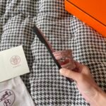 Hermes Oran Sandal Rose Aube H212010Z 9M380 - Image 5