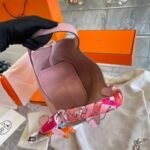 Hermes Picotin Lock 18 Rose Sakura 18cm - Image 5