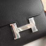 Hermes Constance Slim Black Wallet 12.25 cm - Image 4