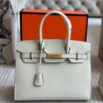 Hermes Birkin 30 Handbag White 30cm - Image 7