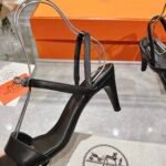 Hermes Glamour 75 Sandal Black H231060Z 02350 - Image 2