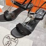Hermes Glamour 75 Sandal Black H231060Z 02350 - Image 4