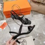 Hermes Glamour 75 Sandal Black H231060Z 02350 - Image 6