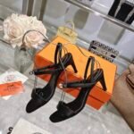 Hermes Glamour 75 Sandal Black H231060Z 02350 - Image 7