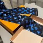 Louis Vuitton Bandeau Flight Mode Silk Dark Blue - Image 2